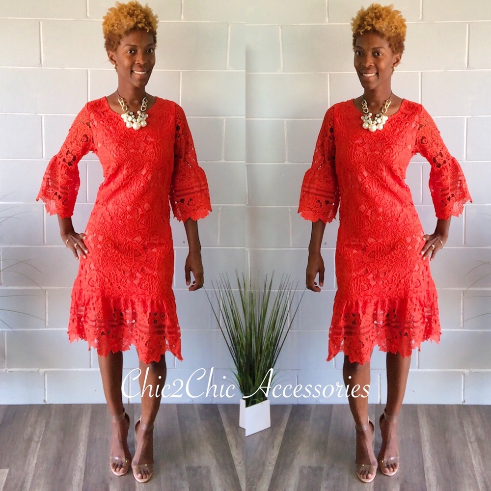 Lace Dress 🧡